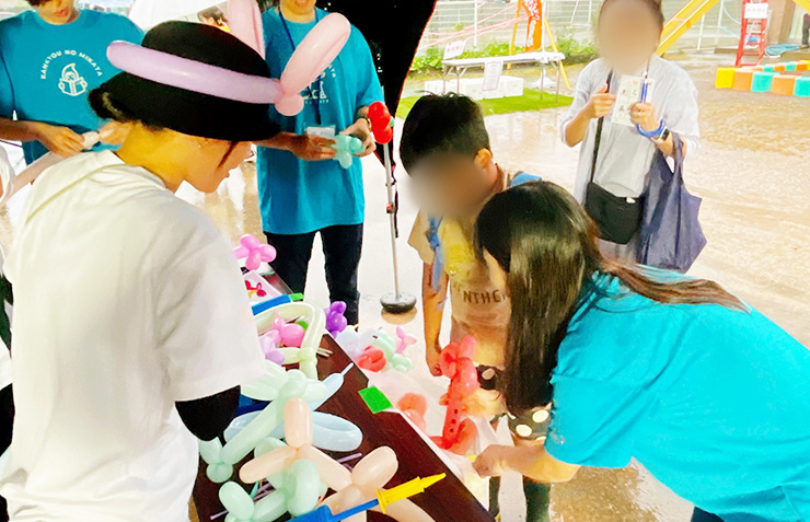 10月 春風寮 秋祭り