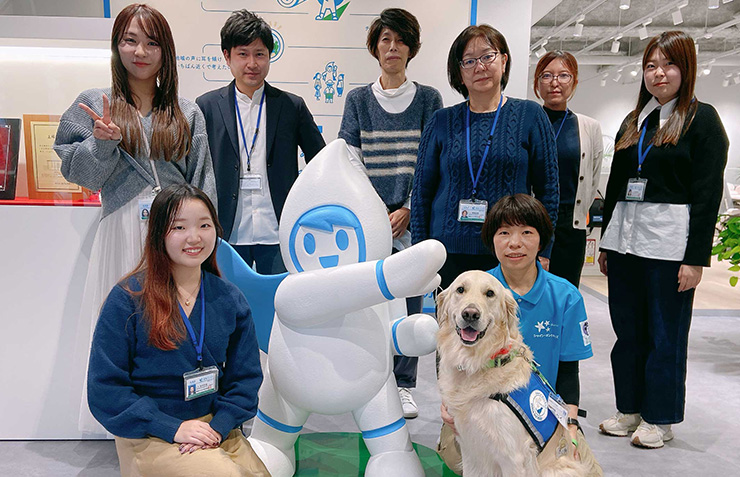 12月 ファシリティドッグ来社